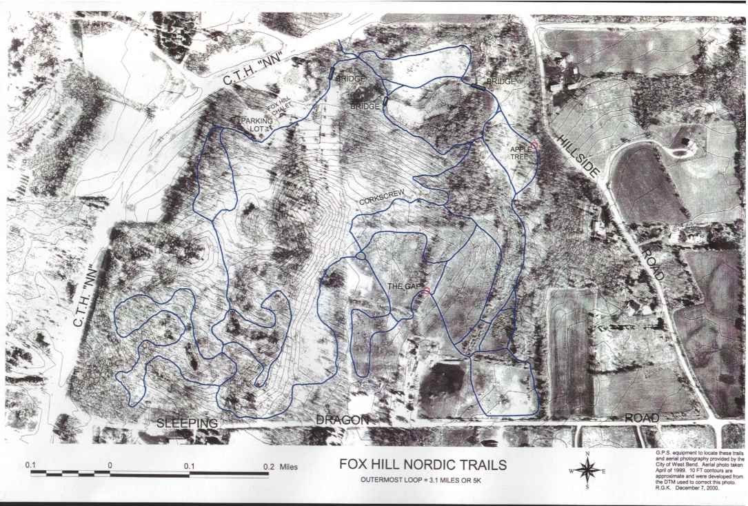 Fox Hill
        Nordic trail map